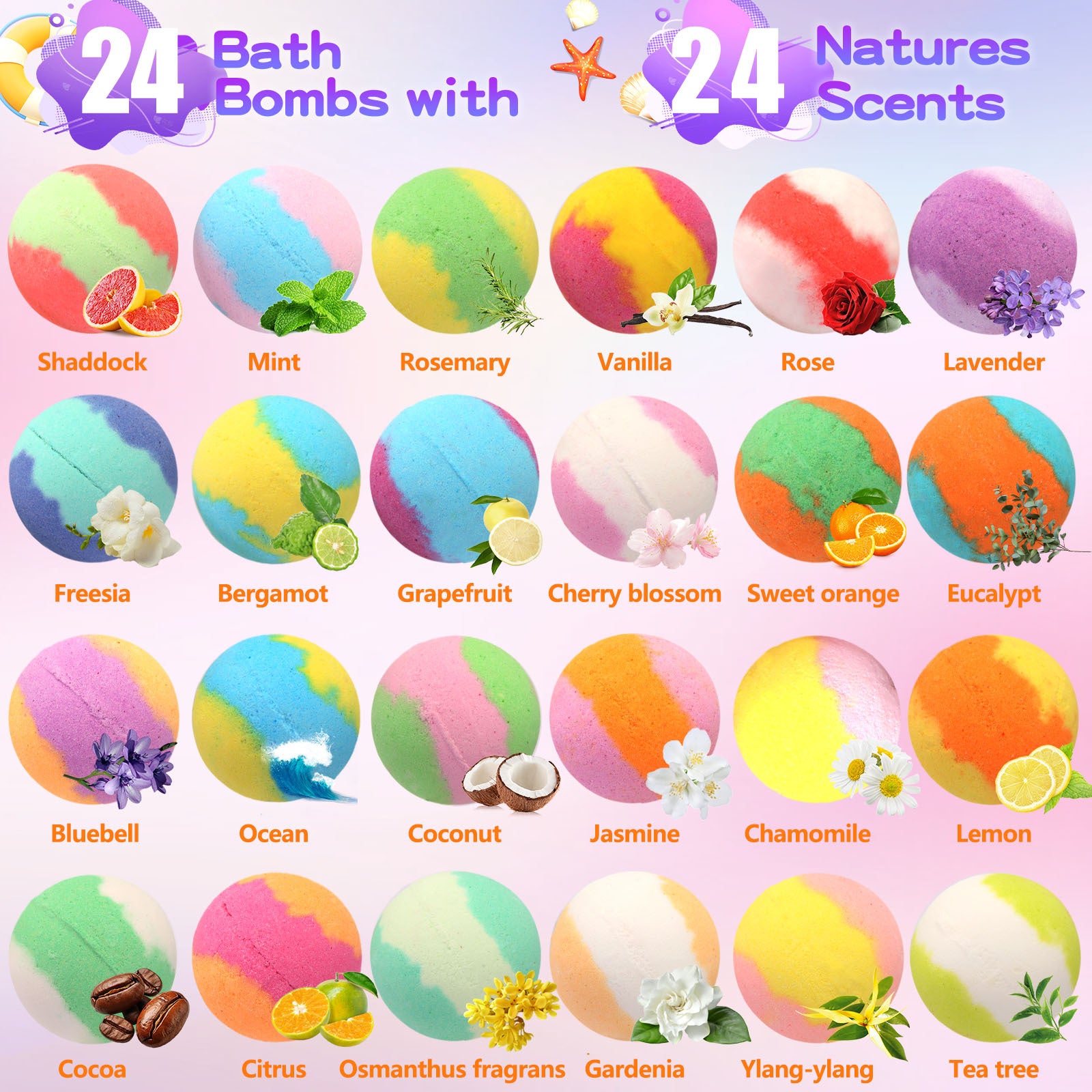 Childrens Luminous Bubble Bath Ball with Surprise Toys