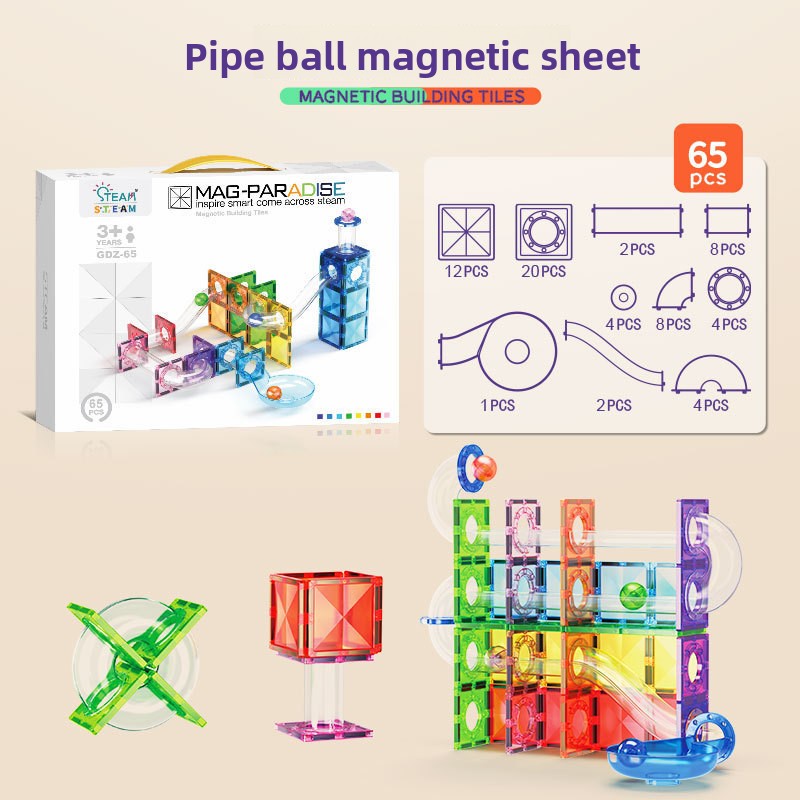 Magnetic Tiles Educational Building Toys for Kids