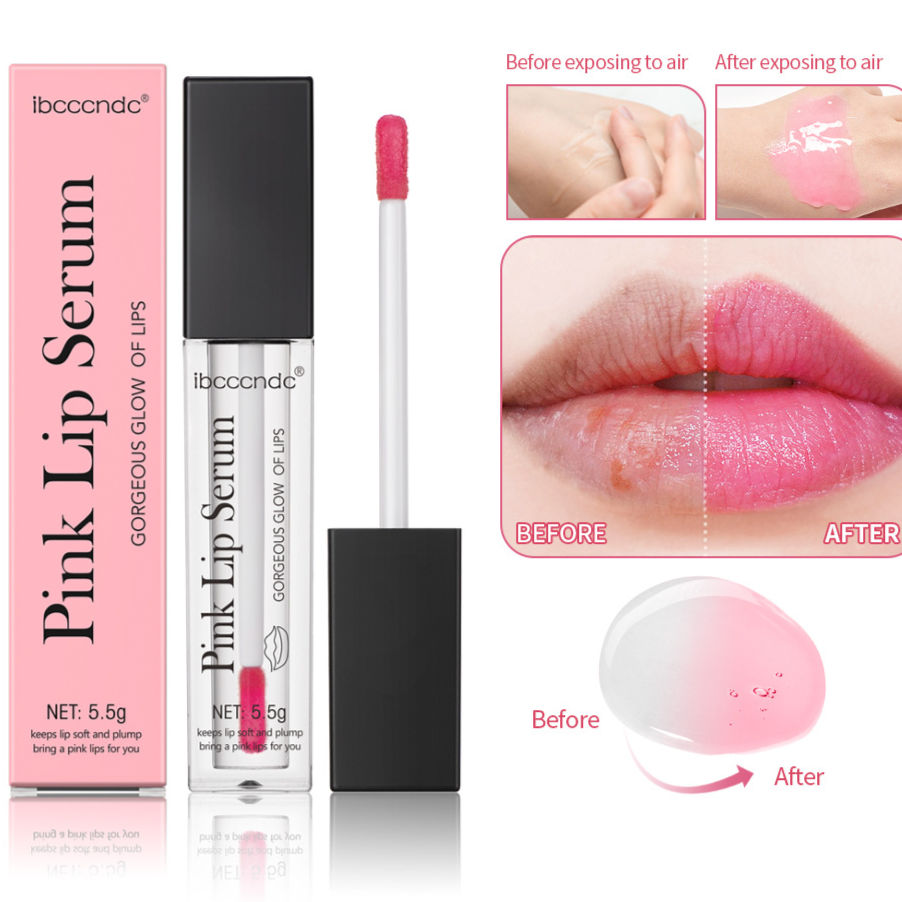 Ibcccndc Lip Lotion Lipstick Lip Gloss Pink Lip Essence