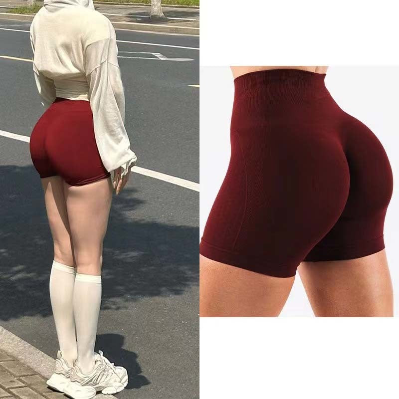High Waist Yoga Fitness Shorts