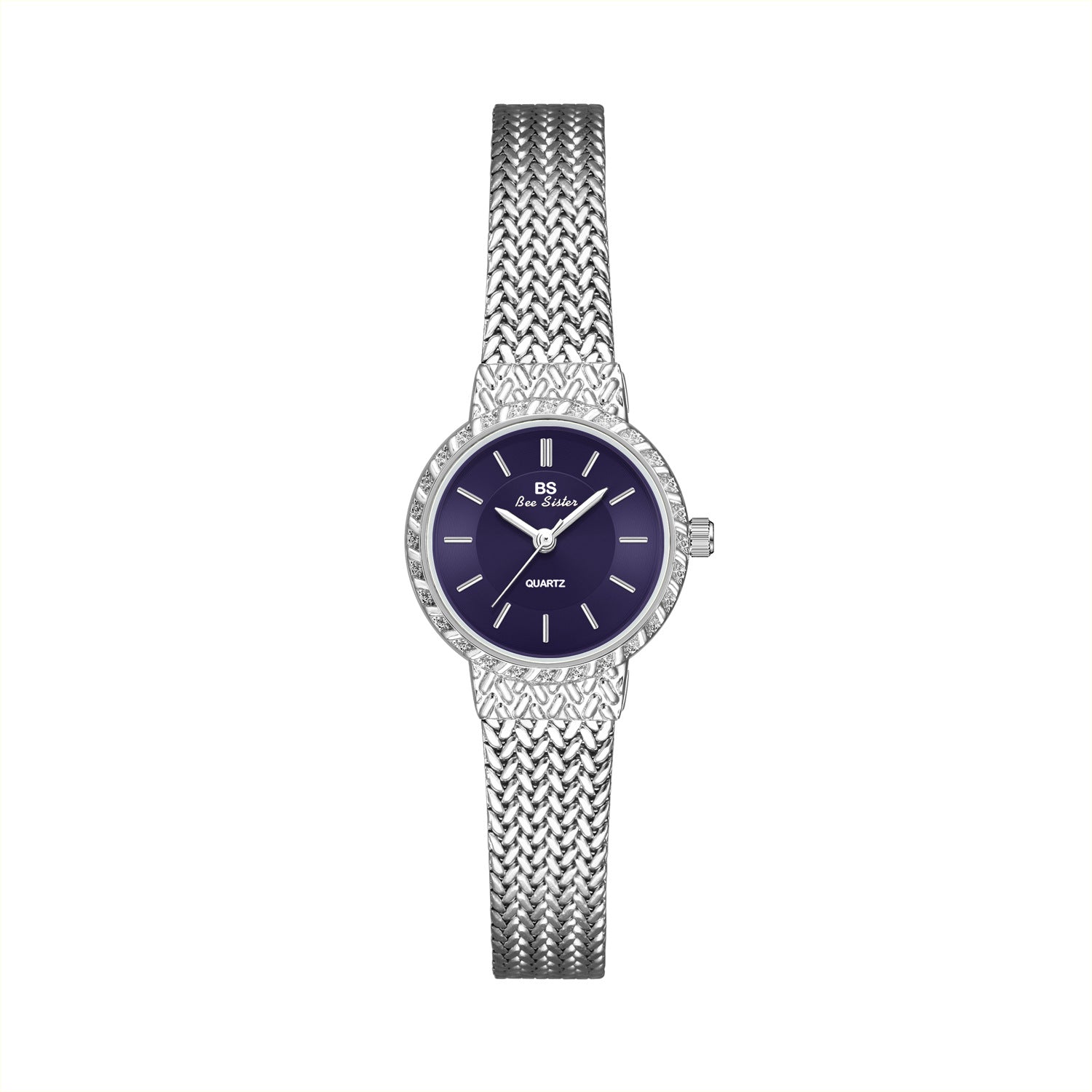 Elegant Wheat Ear Pattern Quartz Watch Women