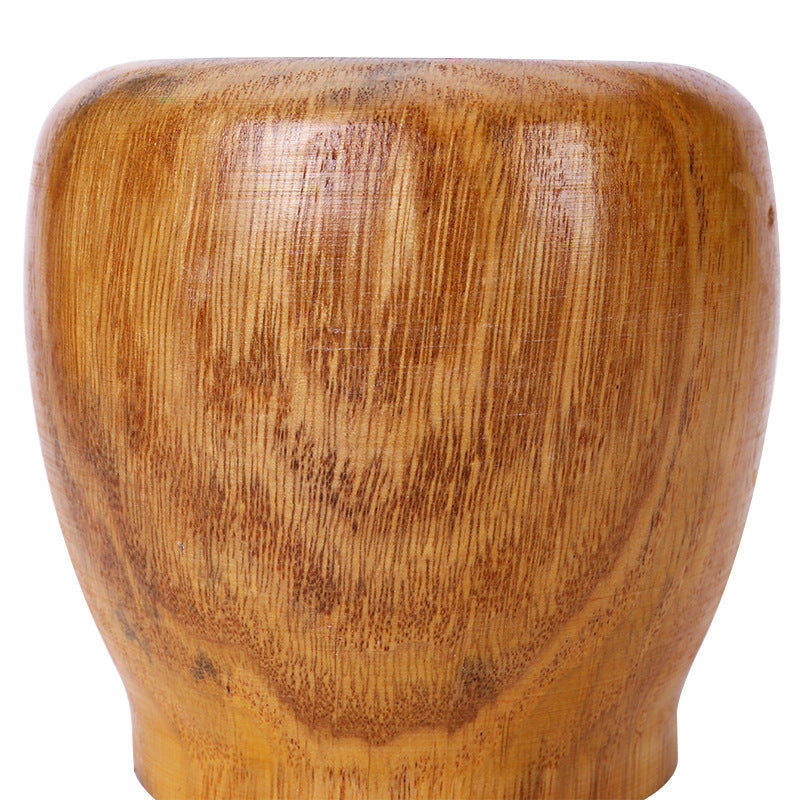 Wooden Garlic Masher and Mortar