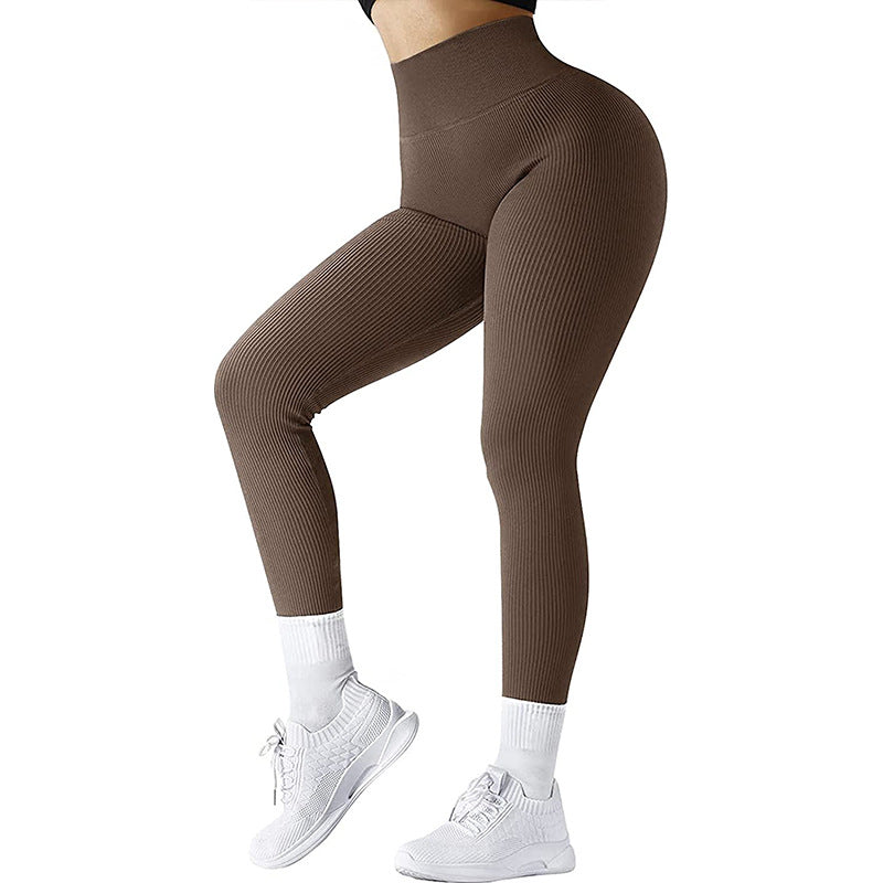Seamless High Waist Yoga Fitness Pants