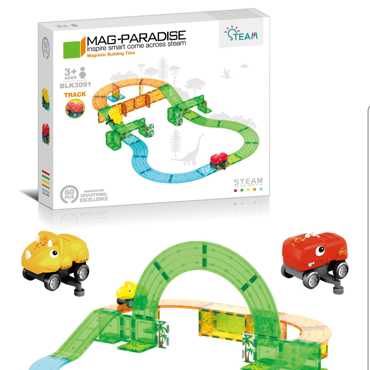 Magnetic Tiles Educational Building Toys for Kids