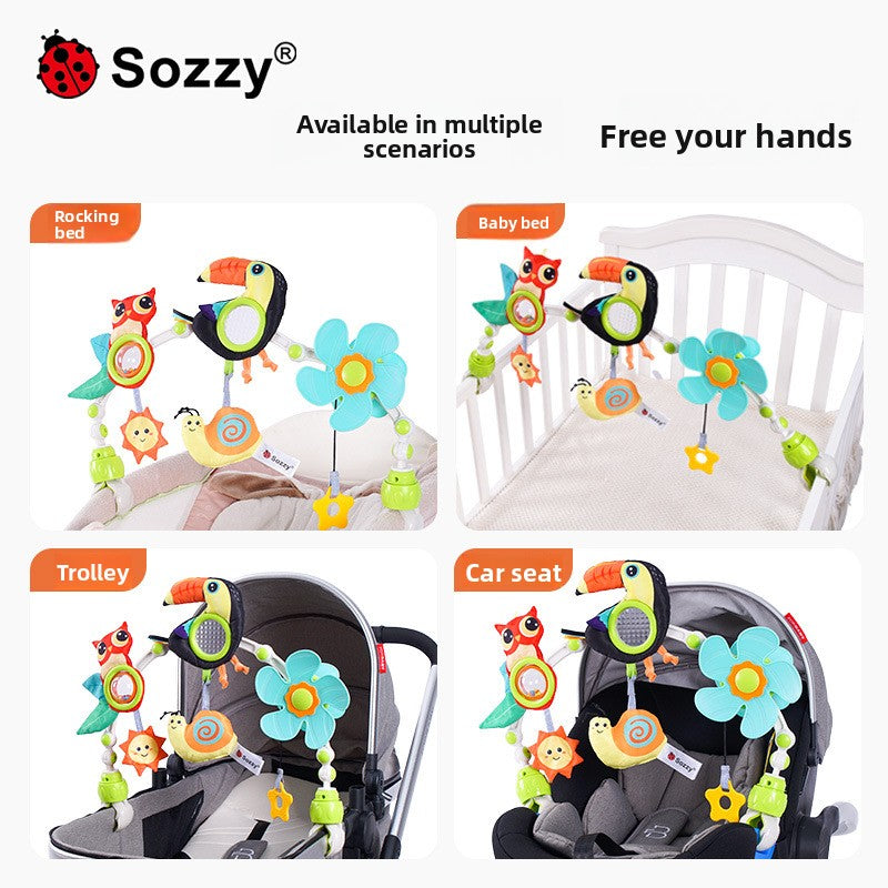 Sozzy Baby Stroller Toy with Bed Clip