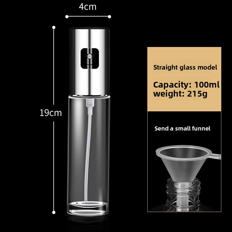 Stainless Steel Kitchen Oil Spray Bottle