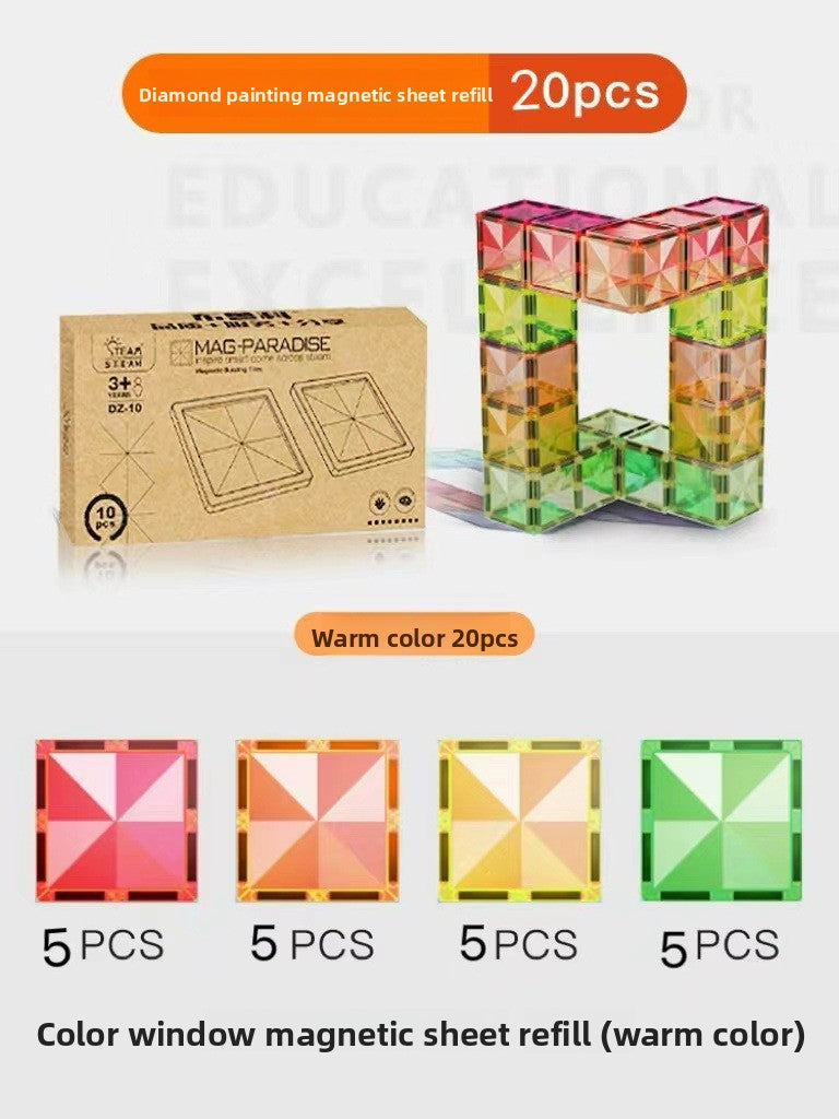 Magnetic Tiles Educational Building Toys for Kids