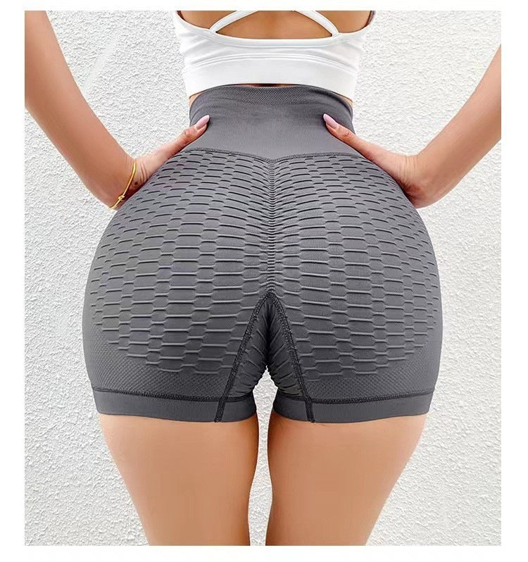 High Waist Yoga Running Fitness Shorts