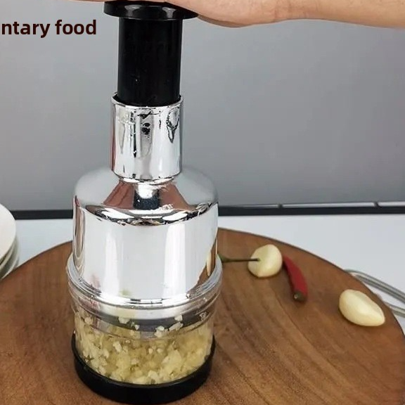 Stainless Steel Garlic Press Multi Function Kitchen Tool