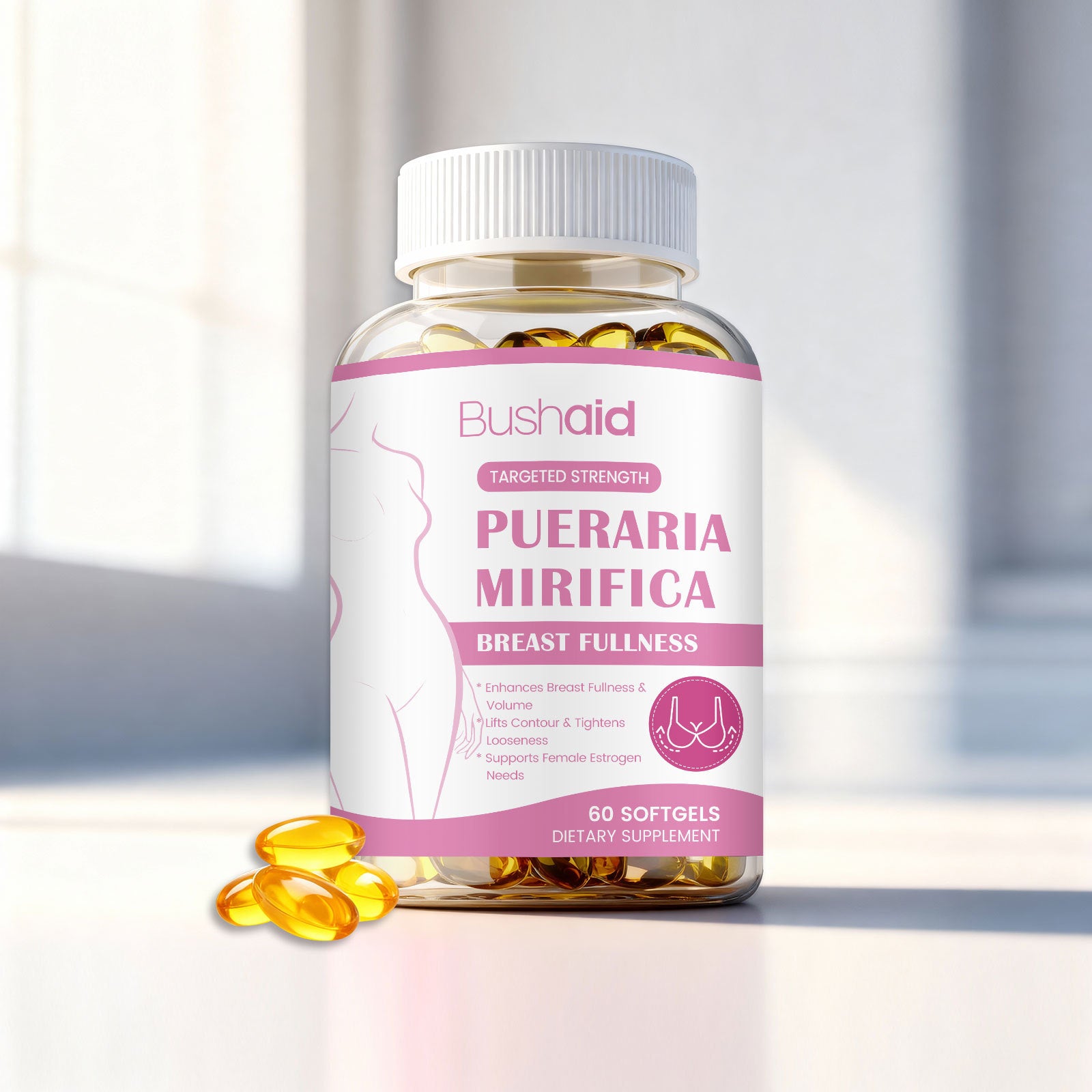 Breast Care Softgel Capsules for Women