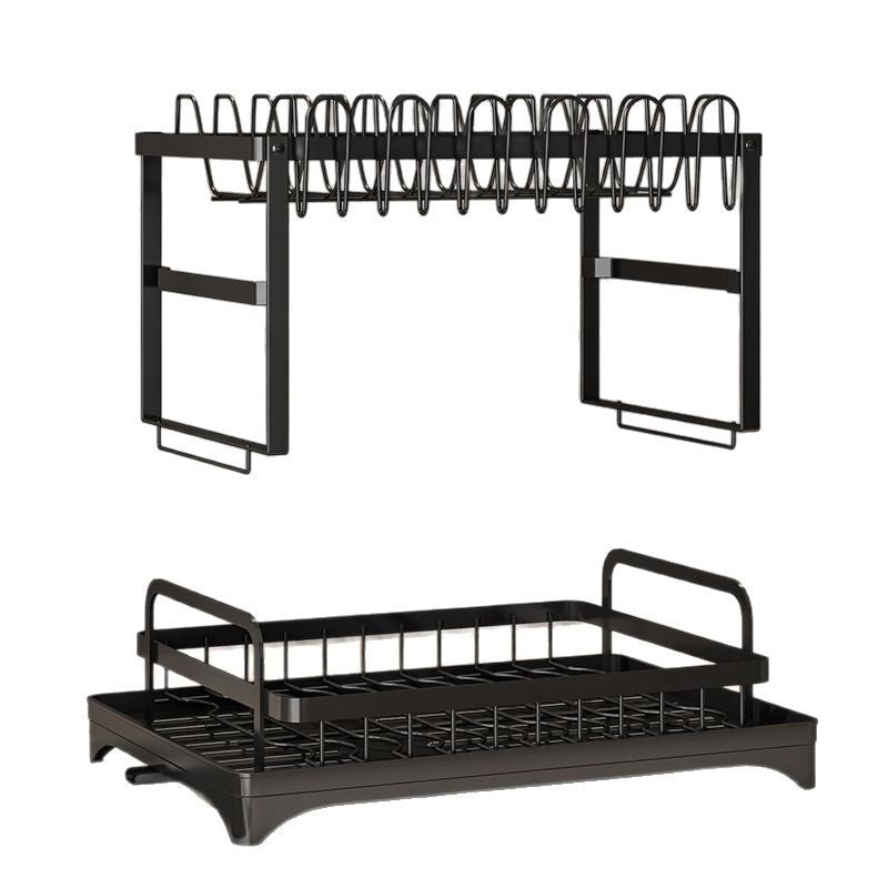 Kitchen Bowl and Plate Storage Rack.