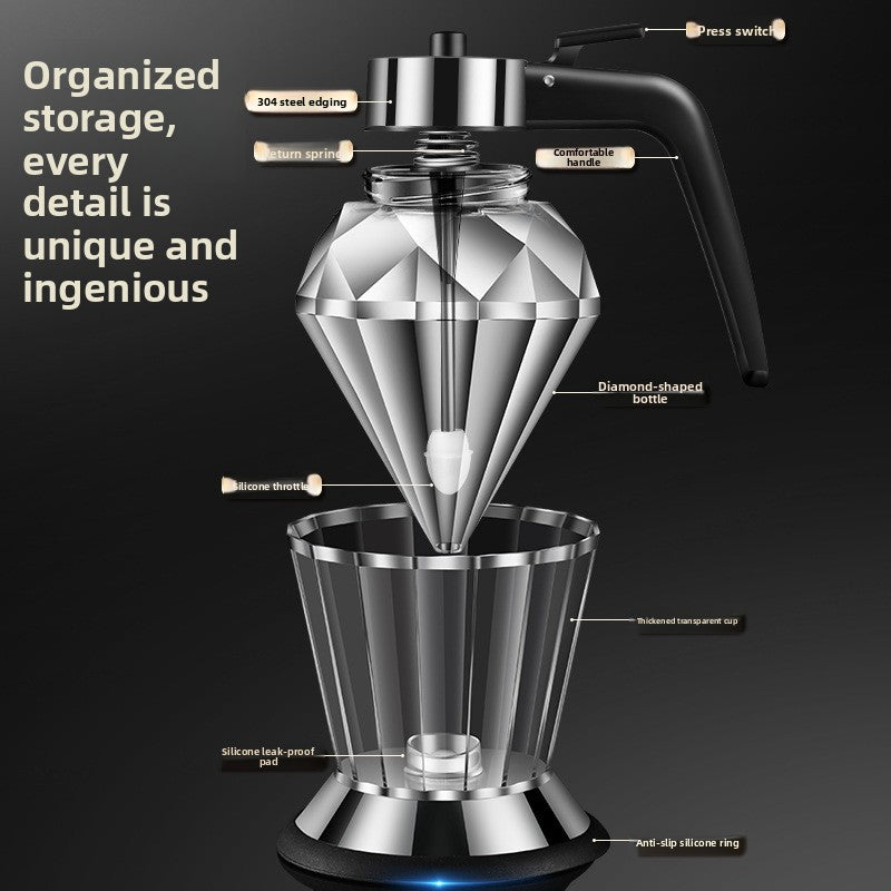 Stainless Steel Kitchen Oil Spray Bottle